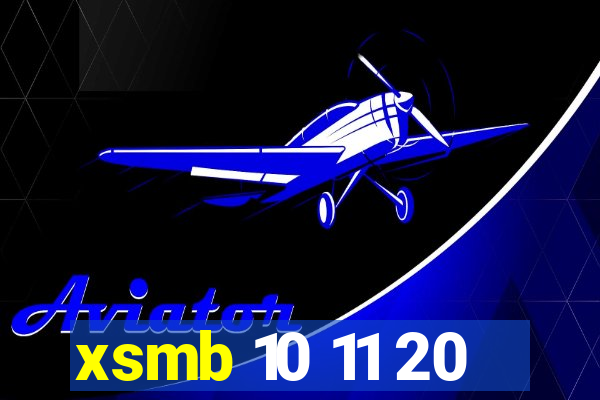 xsmb 10 11 20