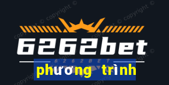 phương trình hoá học