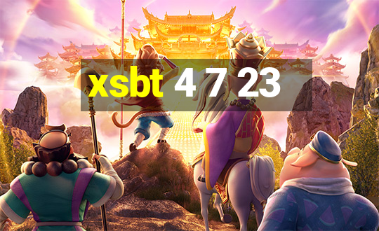 xsbt 4 7 23