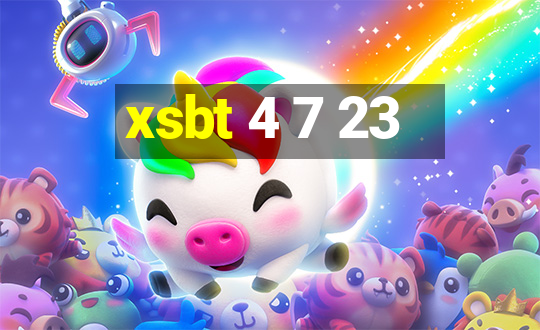 xsbt 4 7 23