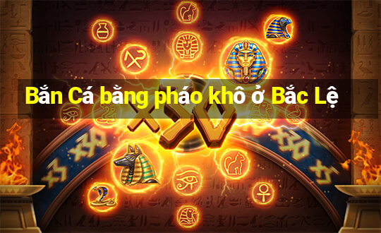 Bắn Cá bằng pháo khô ở Bắc Lệ