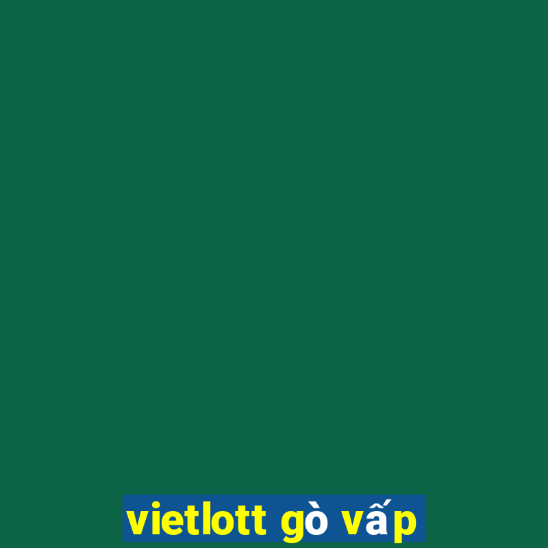 vietlott gò vấp