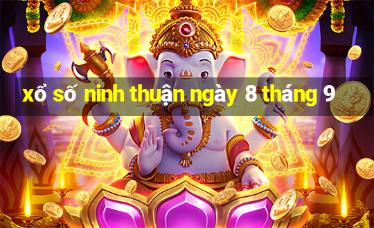 xổ số ninh thuận ngày 8 tháng 9