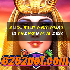 xổ số miền nam ngày 13 tháng 9 năm 2024