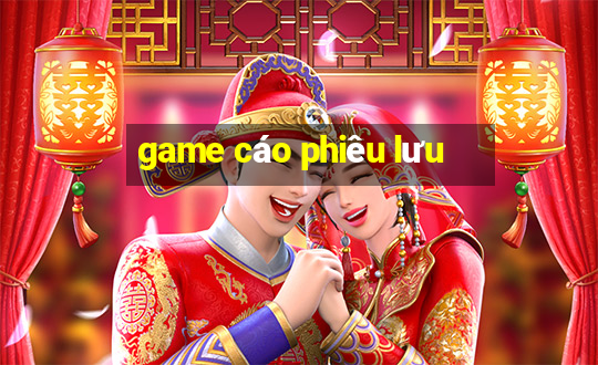 game cáo phiêu lưu