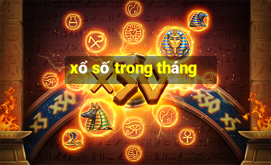 xổ số trong tháng