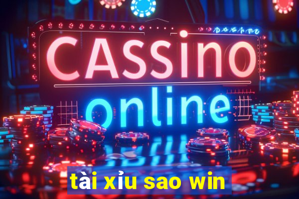 tài xỉu sao win