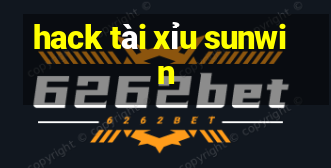 hack tài xỉu sunwin