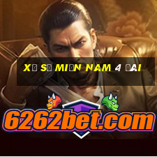 xổ số miền nam 4 đài