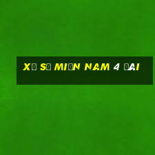 xổ số miền nam 4 đài