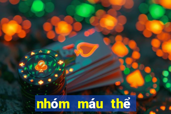 nhóm máu thể hiện tính cách