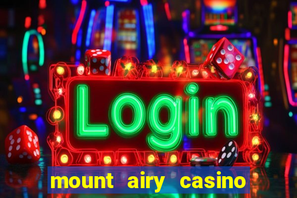 mount airy casino table games