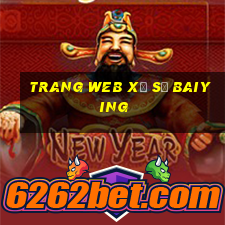 Trang web xổ số Baiying