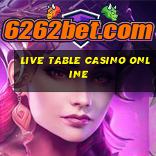 live table casino online