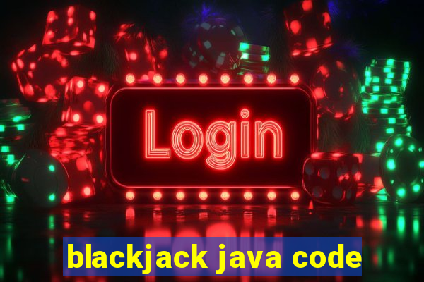 blackjack java code