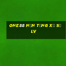 one88 Nền tảng xổ số lv