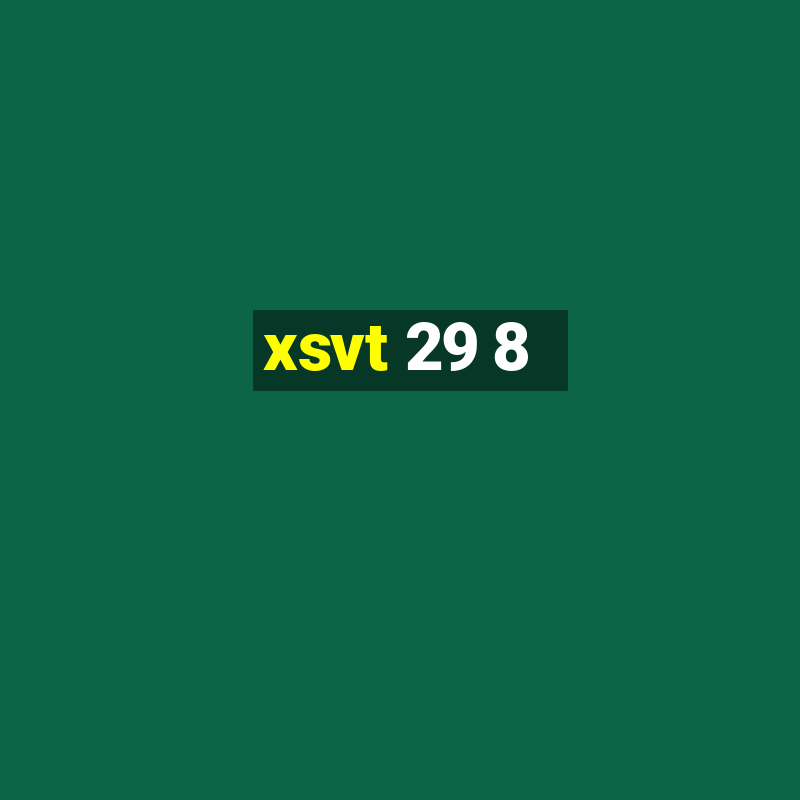 xsvt 29 8