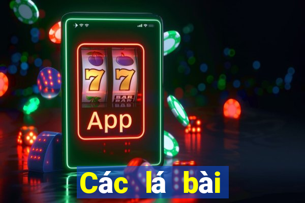 Các lá bài trong poker