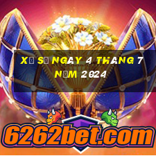 xổ số ngày 4 tháng 7 năm 2024