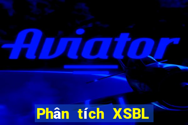 Phân tích XSBL thứ bảy