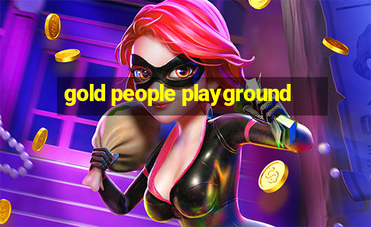 gold people playground