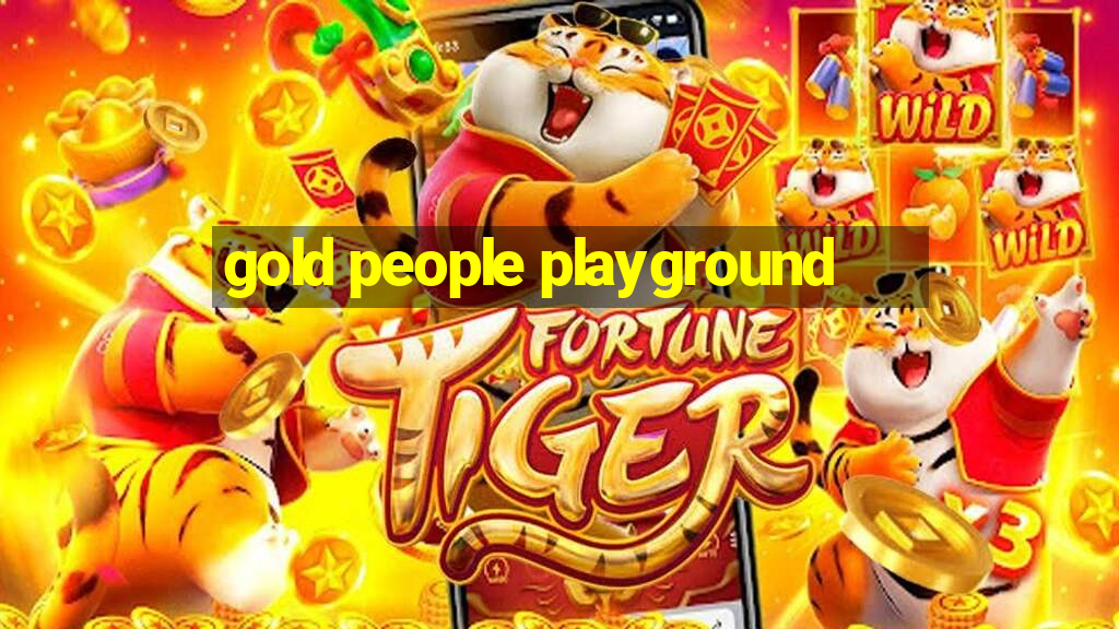 gold people playground