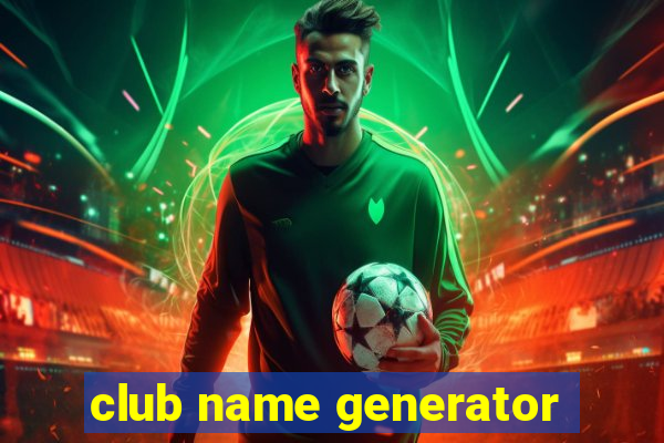 club name generator