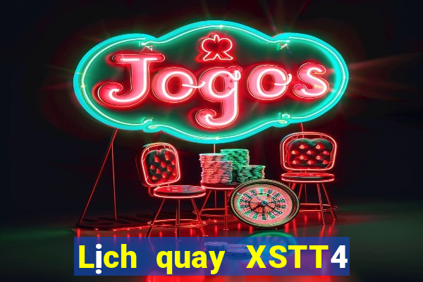 Lịch quay XSTT4 ngày 18