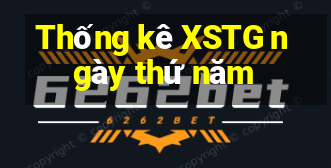 Thống kê XSTG ngày thứ năm