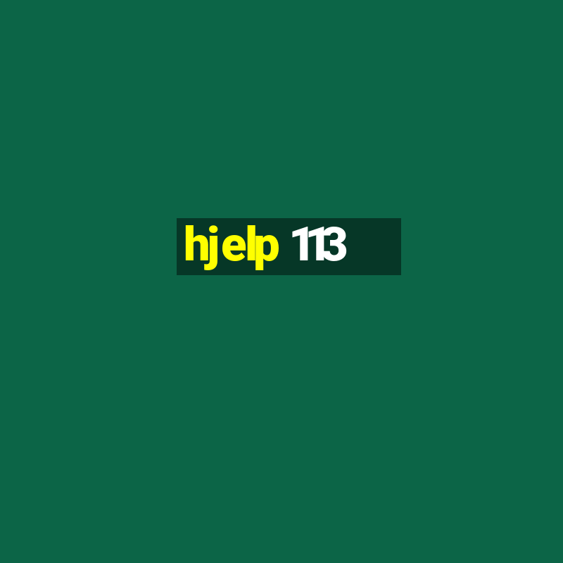 hjelp 113