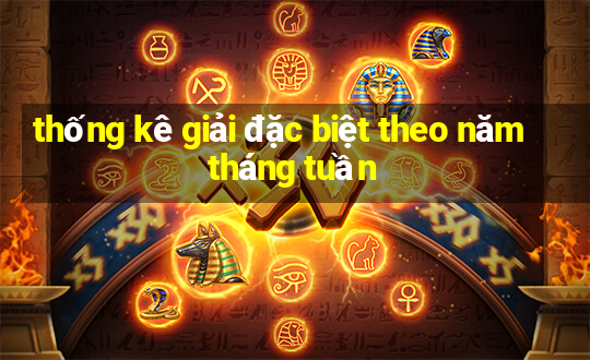 thống kê giải đặc biệt theo năm tháng tuần