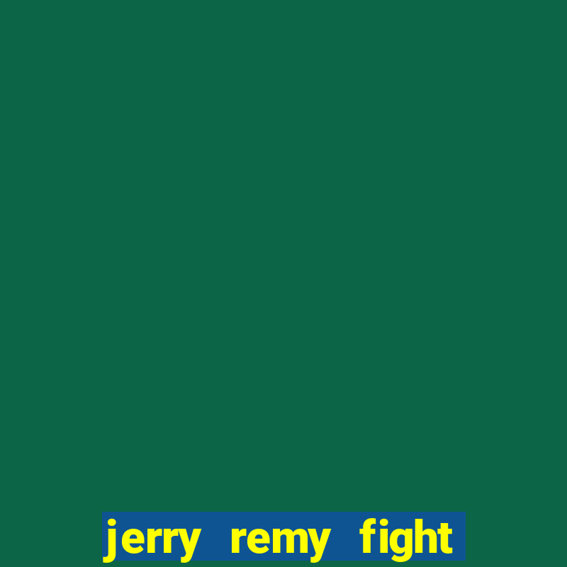 jerry remy fight club shirt