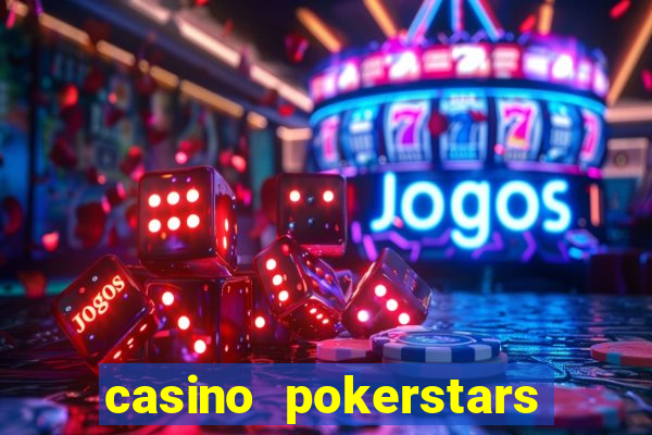 casino pokerstars bonus code