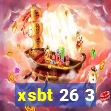 xsbt 26 3