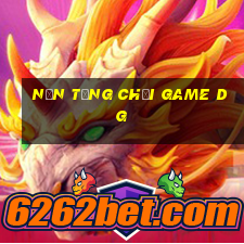 Nền tảng chơi game dg