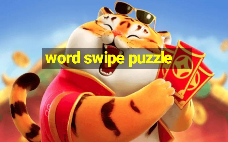 word swipe puzzle