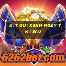 Kết quả XSHN ngày thứ sáu