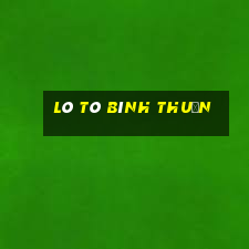 lô tô bình thuận