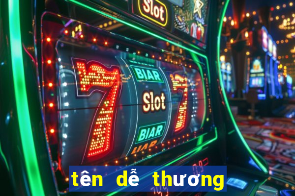 tên dễ thương trong game