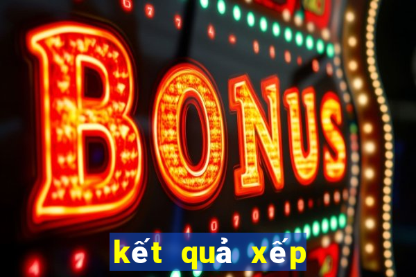 kết quả xếp hạng ngoại hạng anh