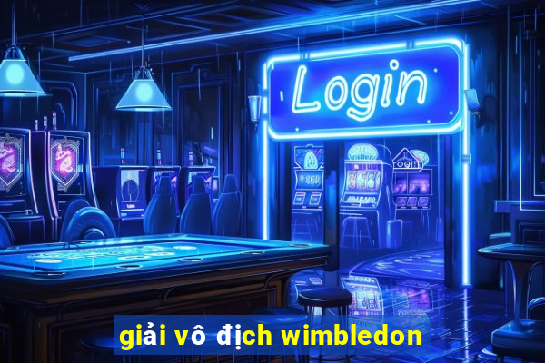 giải vô địch wimbledon