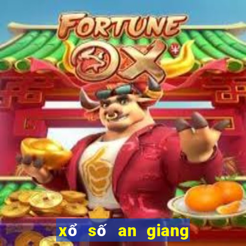 xổ số an giang 4 tháng 1