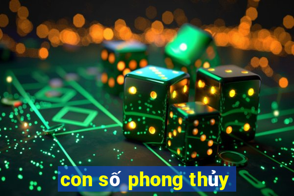 con số phong thủy