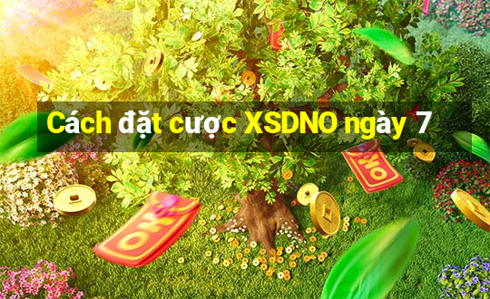 Cách đặt cược XSDNO ngày 7