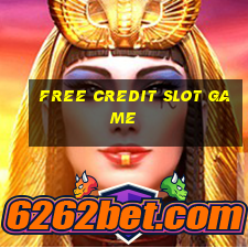 free credit slot game