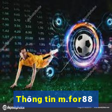 Thông tin m.for88