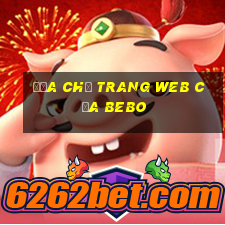 Địa chỉ trang web của Bebo