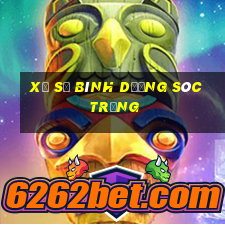 xổ số bình dương sóc trăng