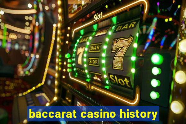 baccarat casino history