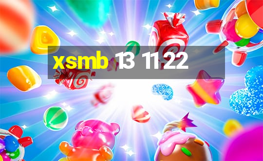 xsmb 13 11 22